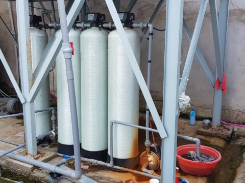 Hệ thống lọc nước sinh hoạt cột composite