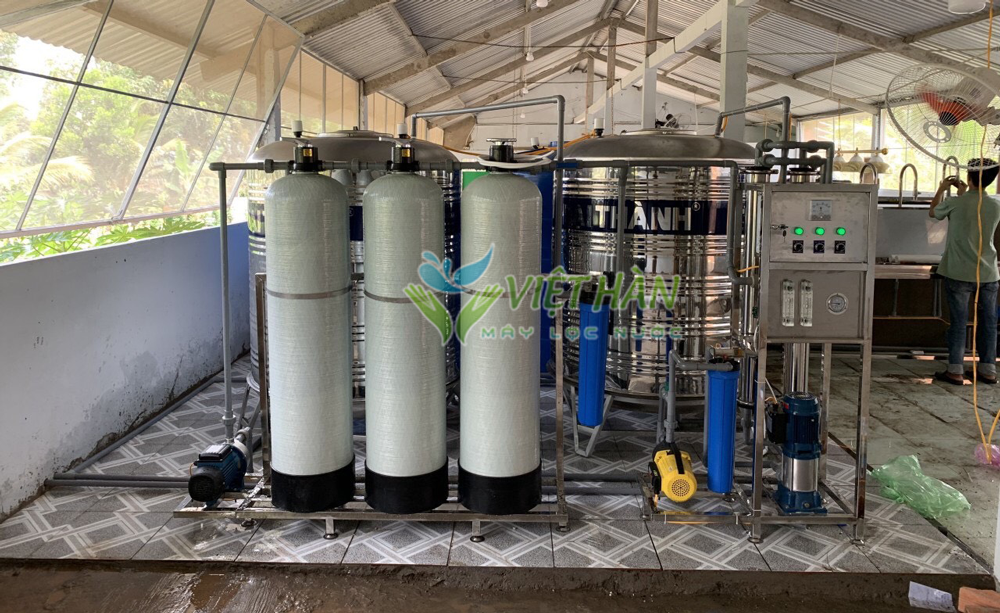 Dây chuyền lọc nước đóng bình