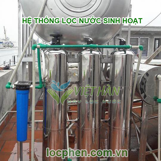 Dịch vụ lắp đặt hệ thống máy lọc nước sinh hoạt uy tín, chất lượng